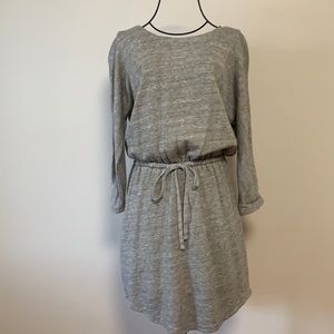 Gray cotton dress
